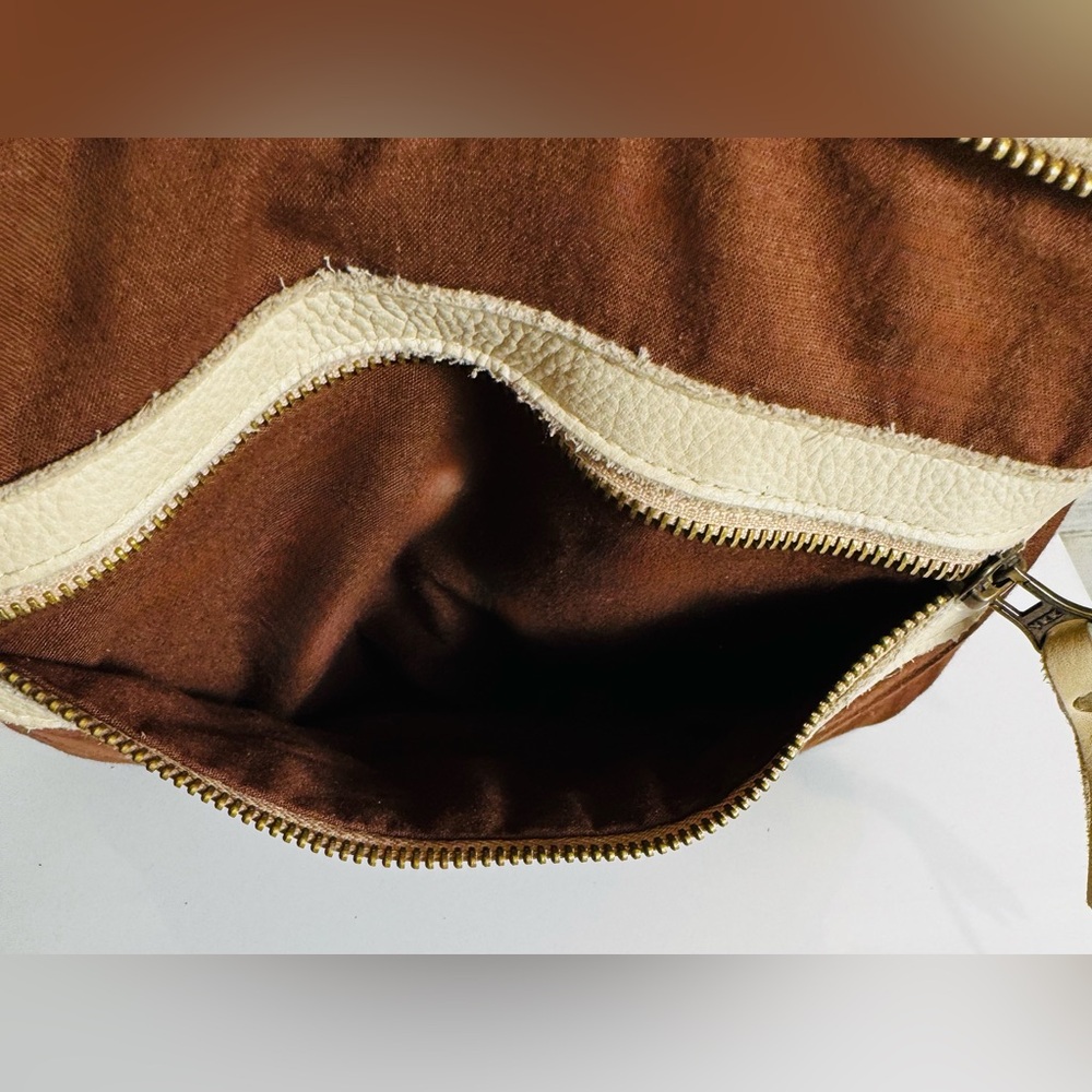 Viola Castellani Crossbody & Shoulder Purse Italy Leather w/Detachable Strap - Picture 12 of 15